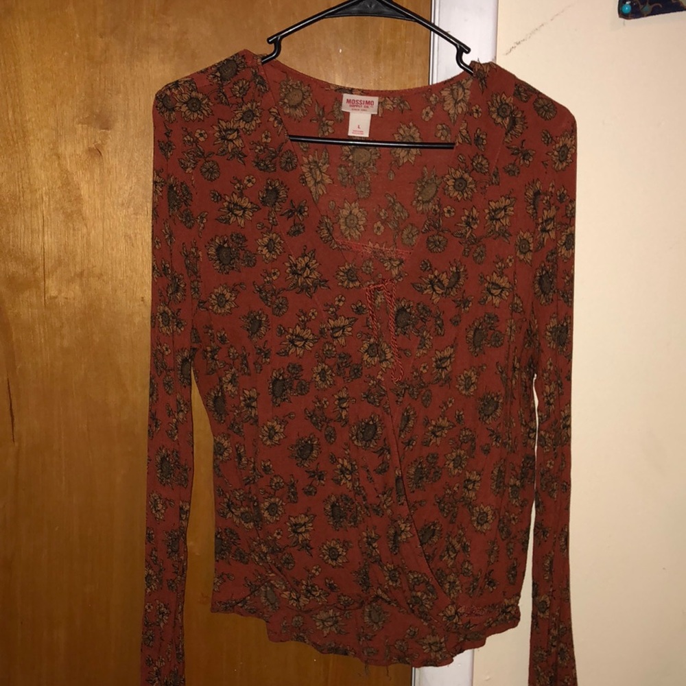 Long sleeve blouse